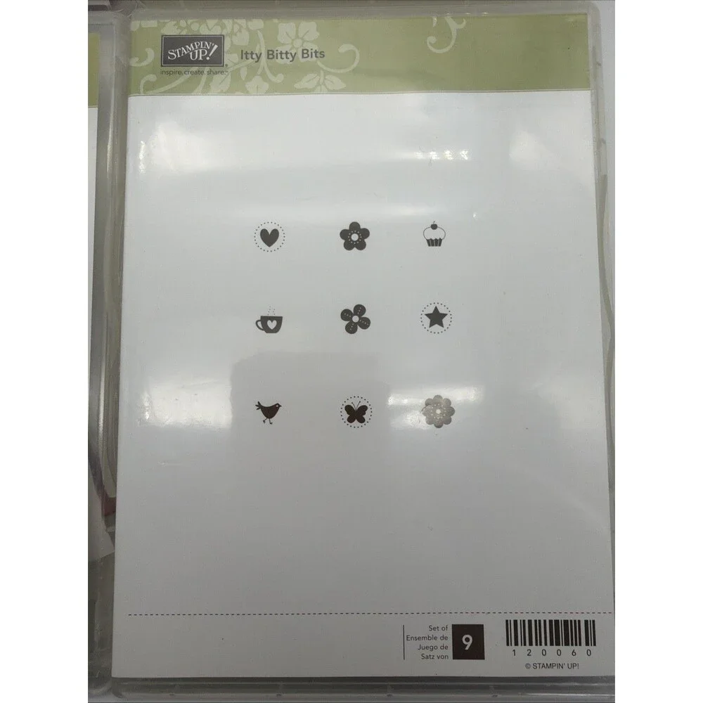 Lot of 4 Stampin Up Stamps day of gratitude Party this Way Clearly for you bliss